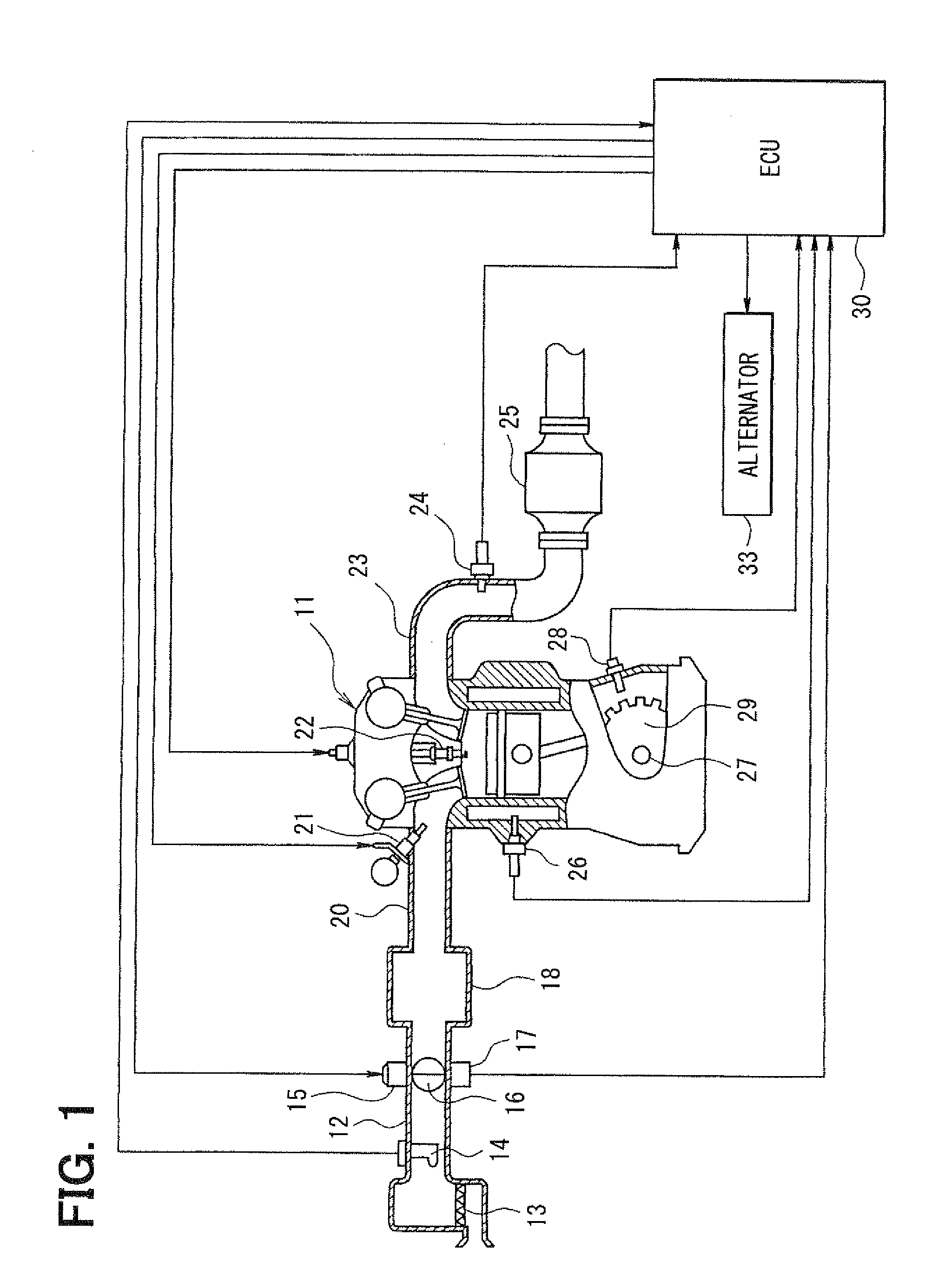 Engine stop control apparatus