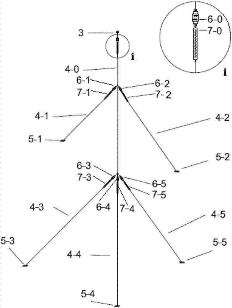 Geological disaster automatic monitoring device and method of surface stay cable force measurement type