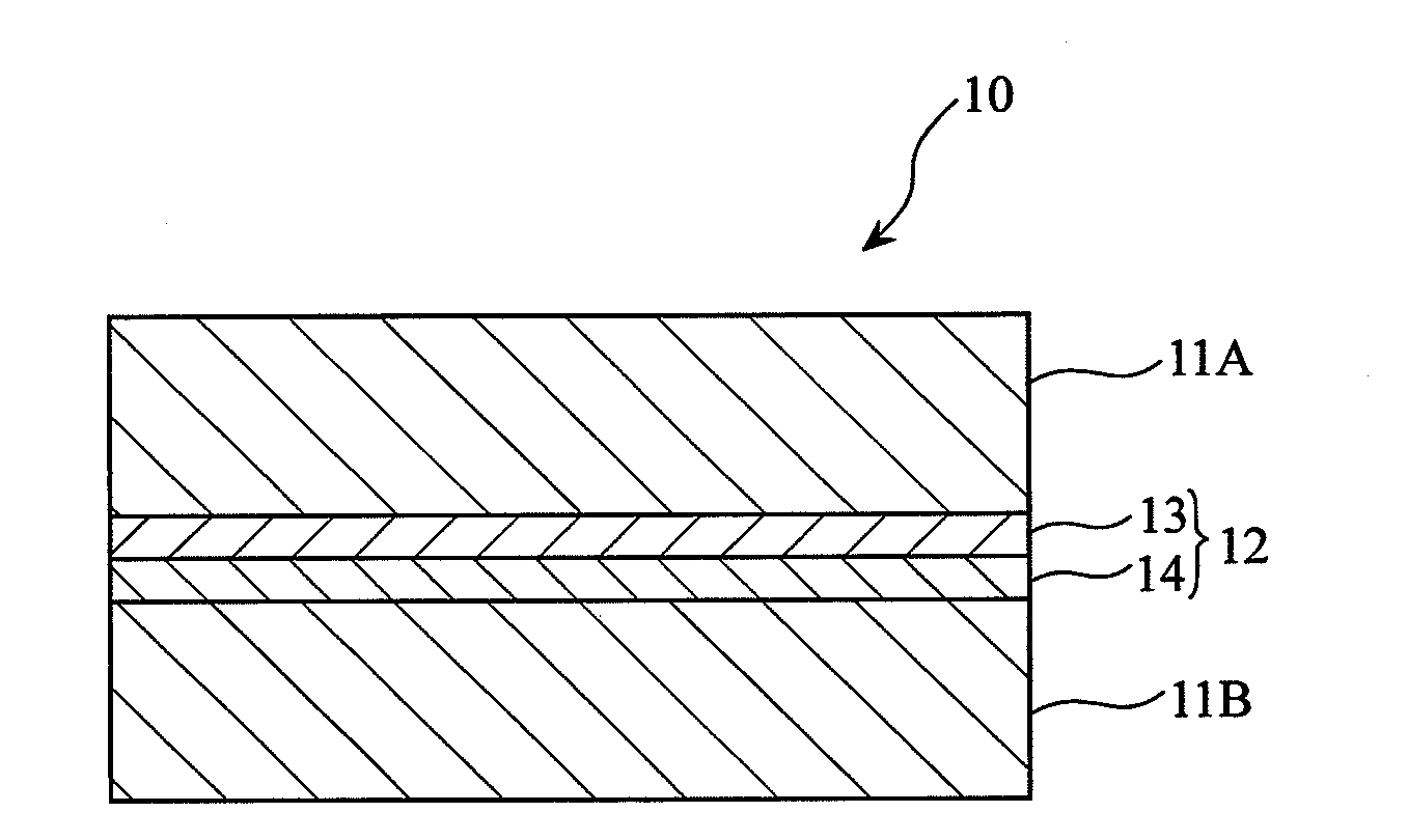 Intermediate film for laminated glass, laminated glass using the intermediate film, and process for the preparation of the laminated glass