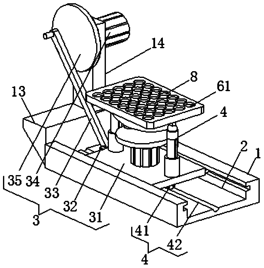 Automatic blood mixing and shaking device for clinical laboratory