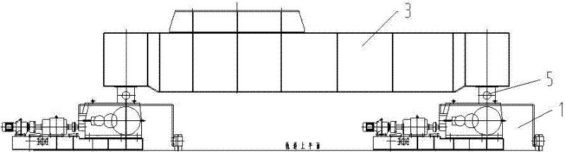 Round heap walking balancing device