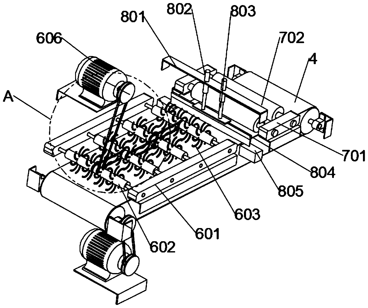 Novel bean beating machine