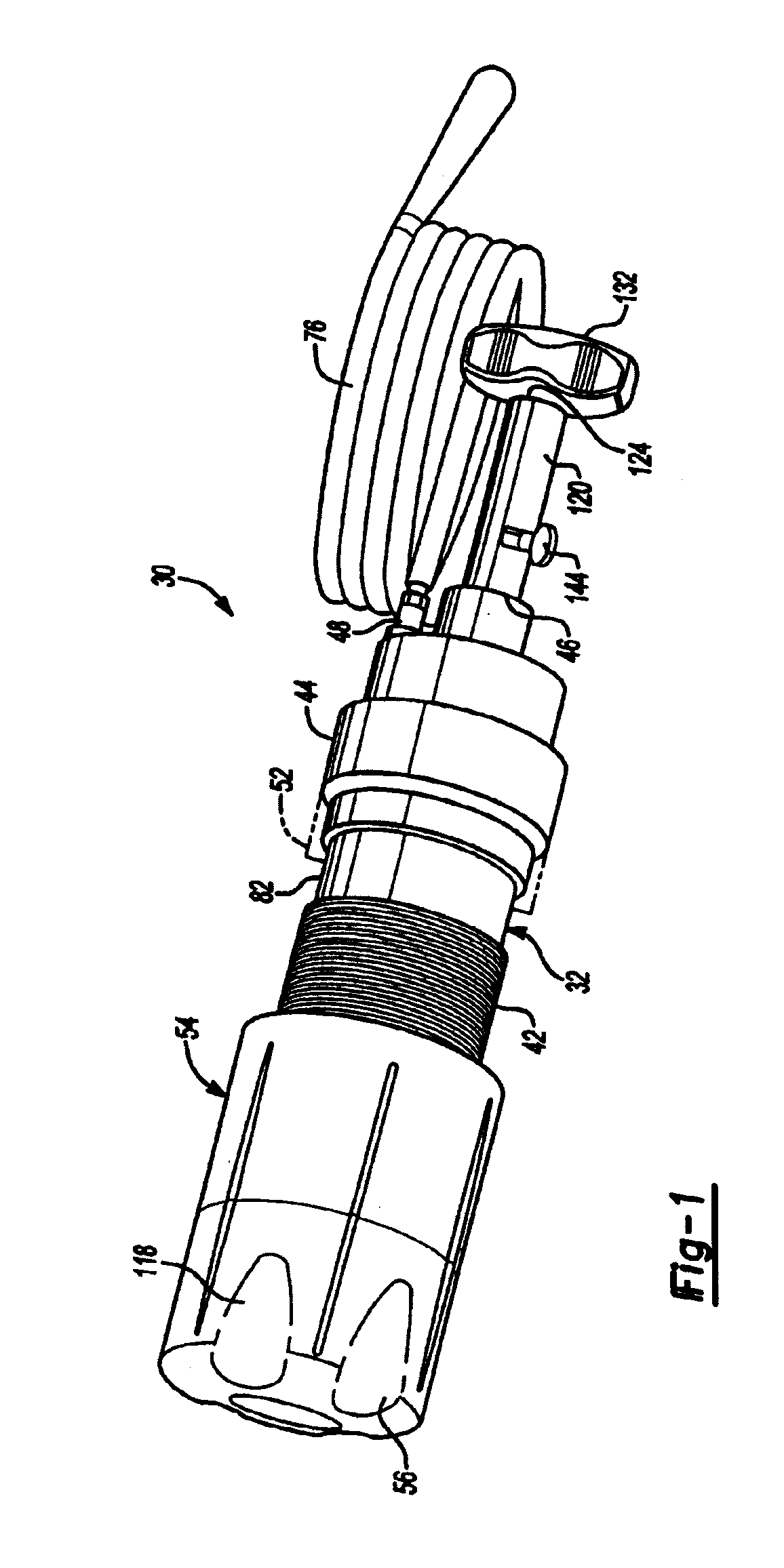 Bone cement mixing and delivery device with releasable mixing blade