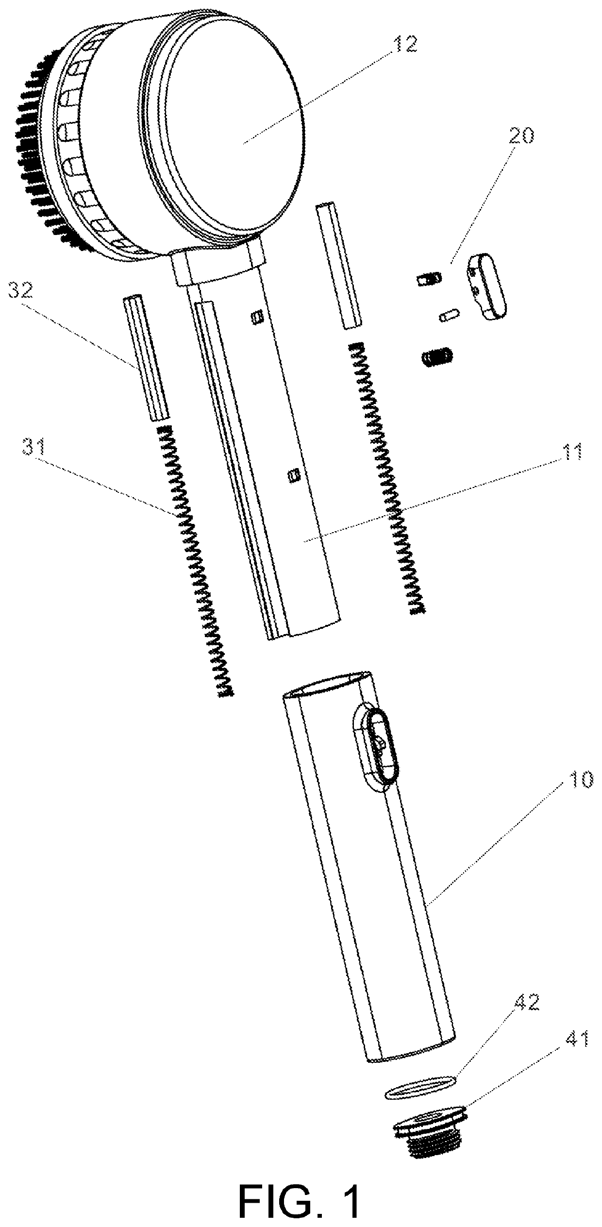 Telescopic shower