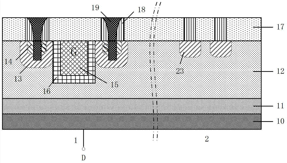 Trench power device and manufacturing method thereof