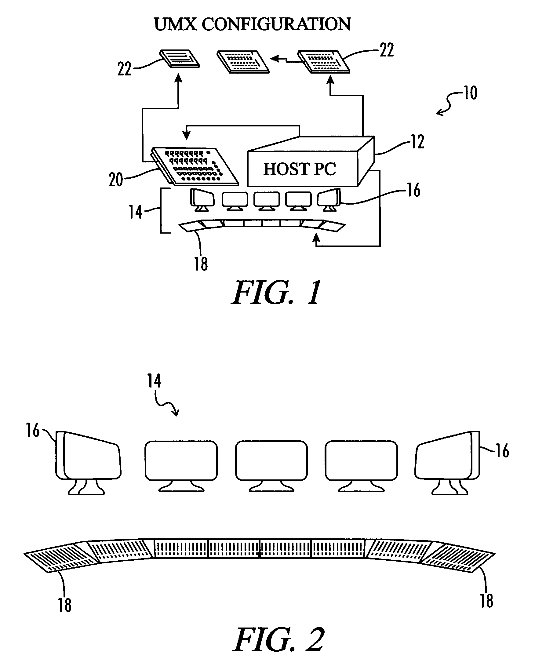 Live performance audio mixing system with simplified user interface