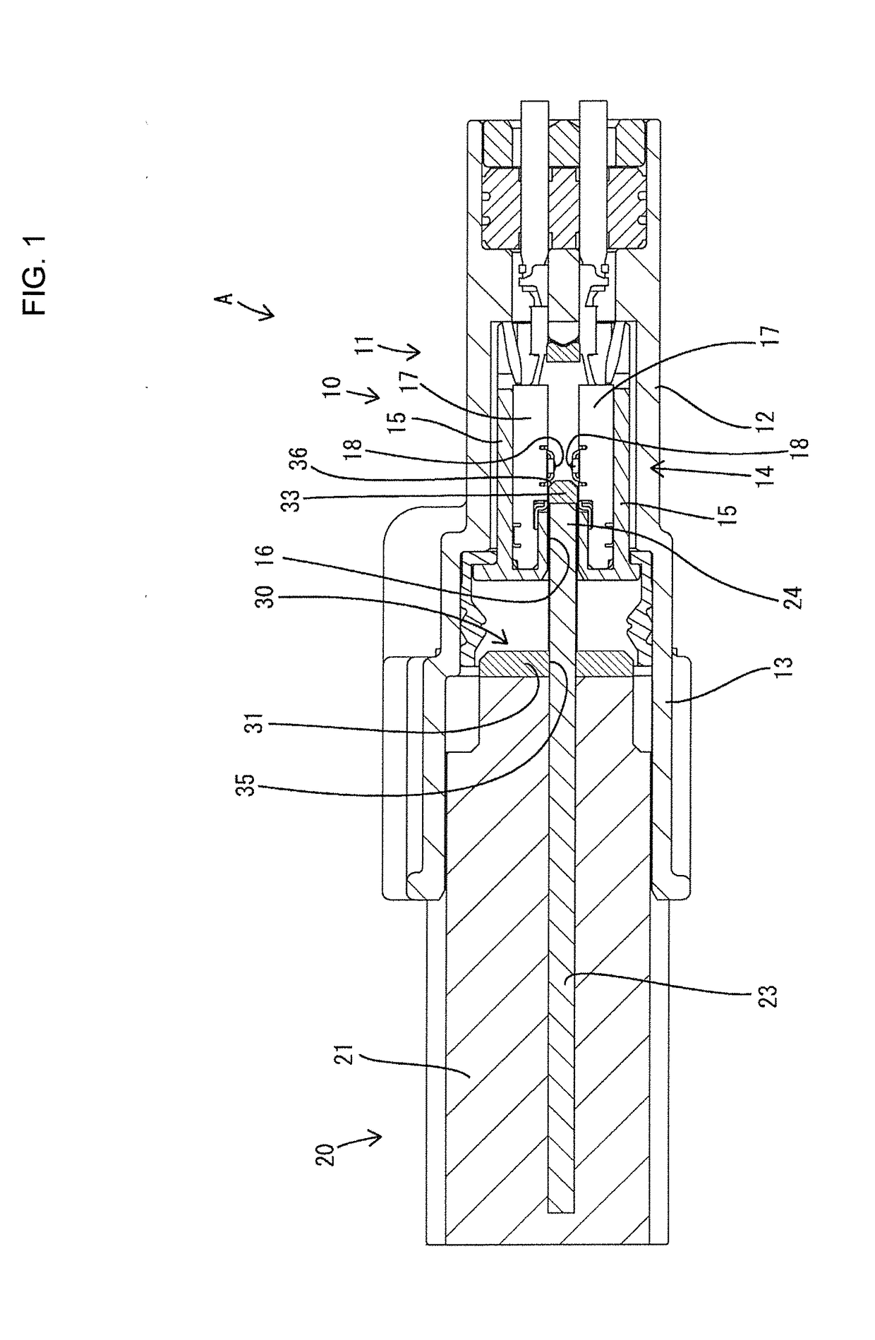 Card edge connector and method for manufacturing same