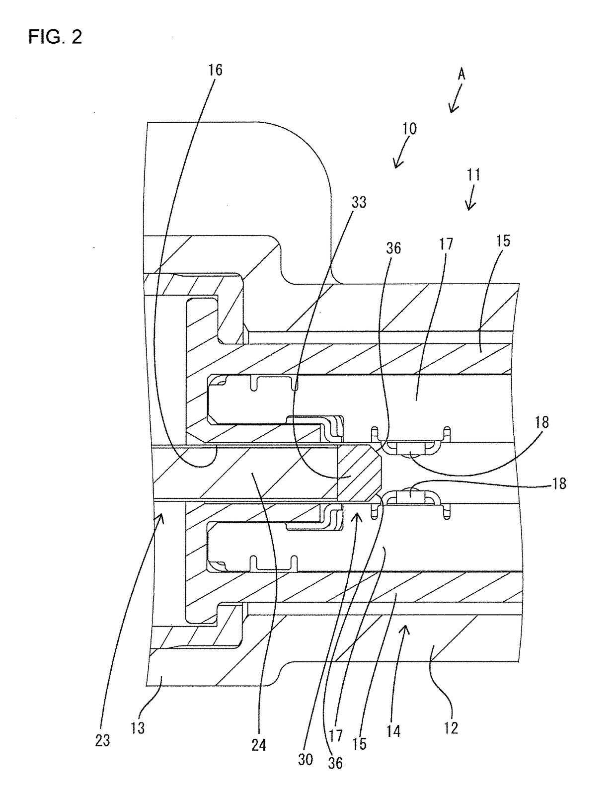 Card edge connector and method for manufacturing same