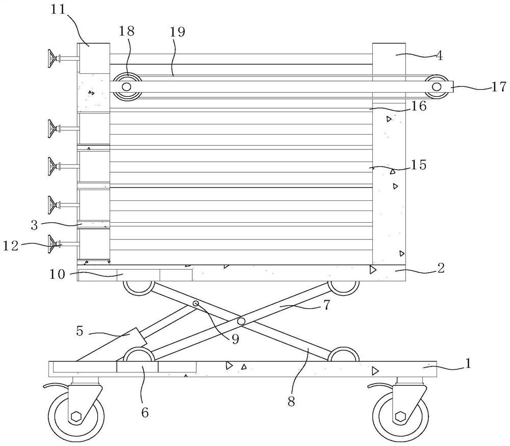 Intelligent logistics device for perfume