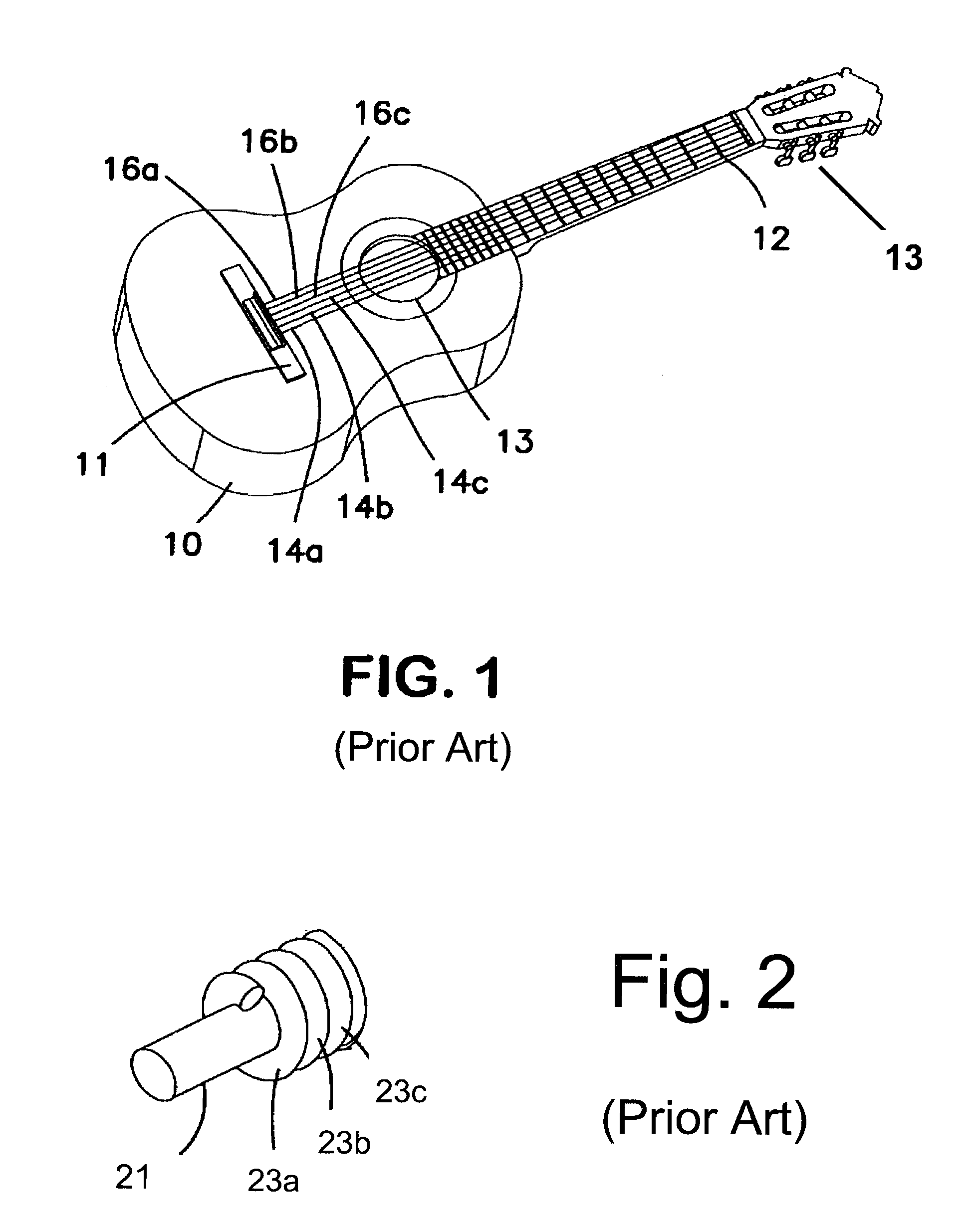 Treated musical instrument strings