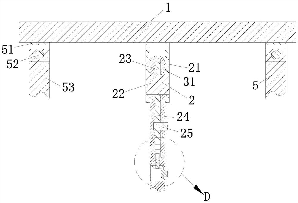 Building support frame convenient to install and fix