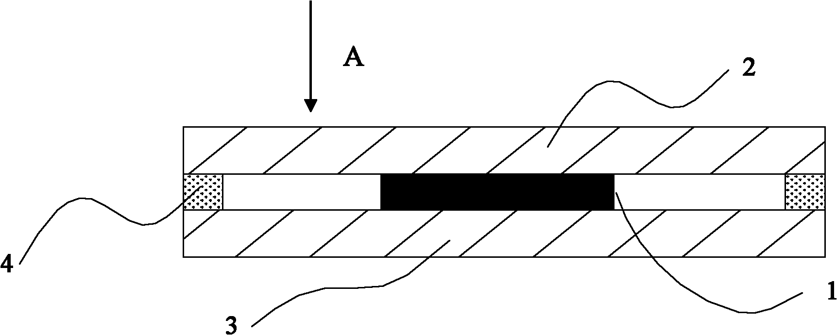 Schlieren device used for test on high power laser far-field focal spot