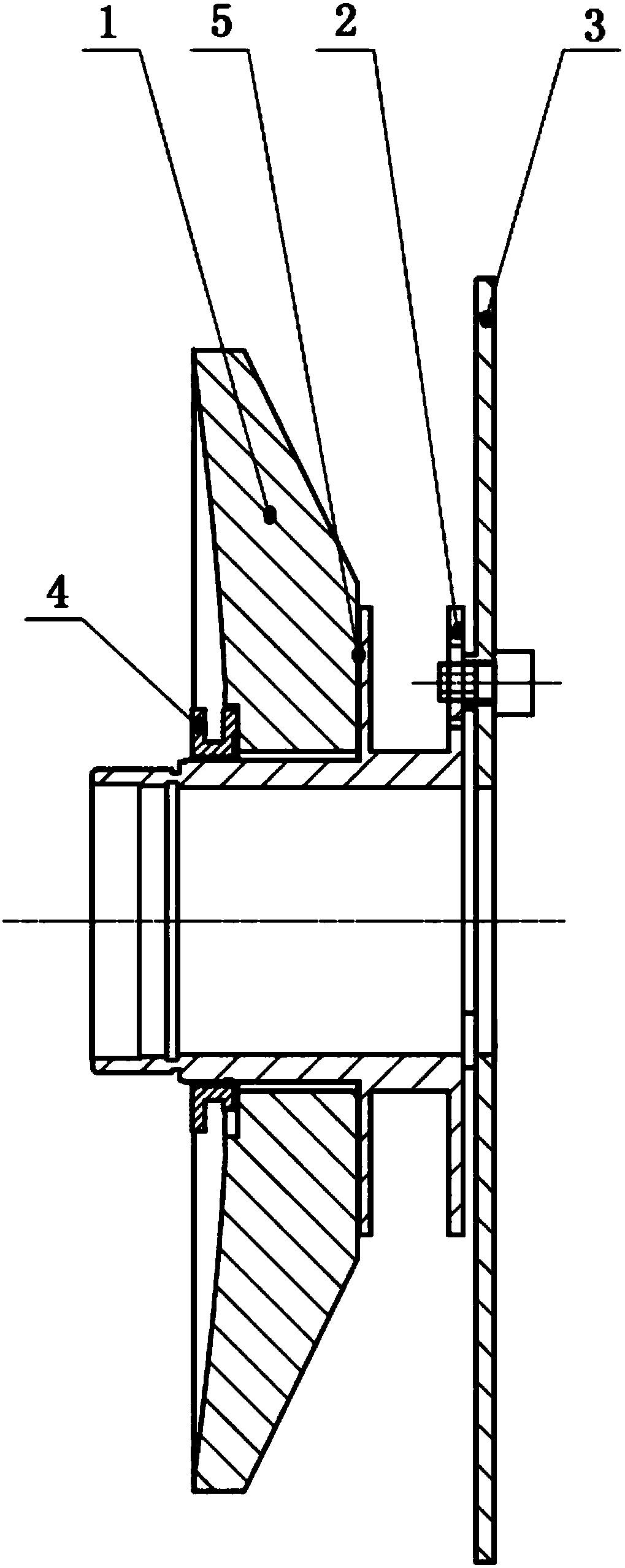 A micro-stressed support structure for large-aperture mirrors