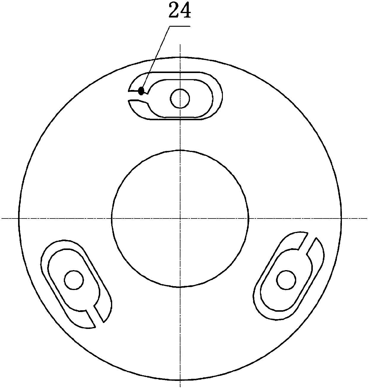 A micro-stressed support structure for large-aperture mirrors