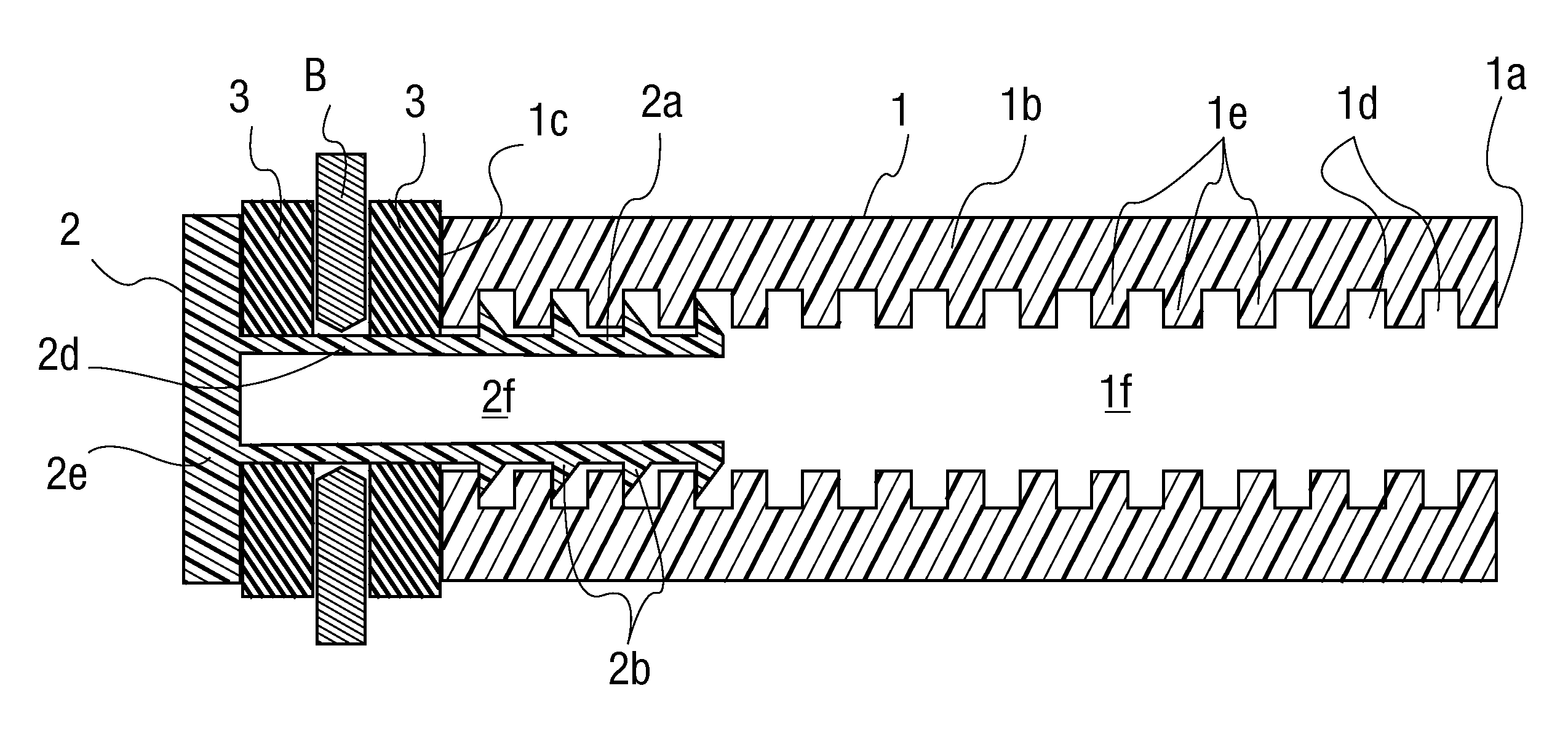 Rocker pendulum made of an extruded section