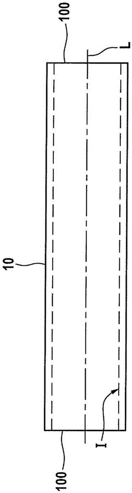 Winding shaft and method for inserting a winding shaft into a winding device