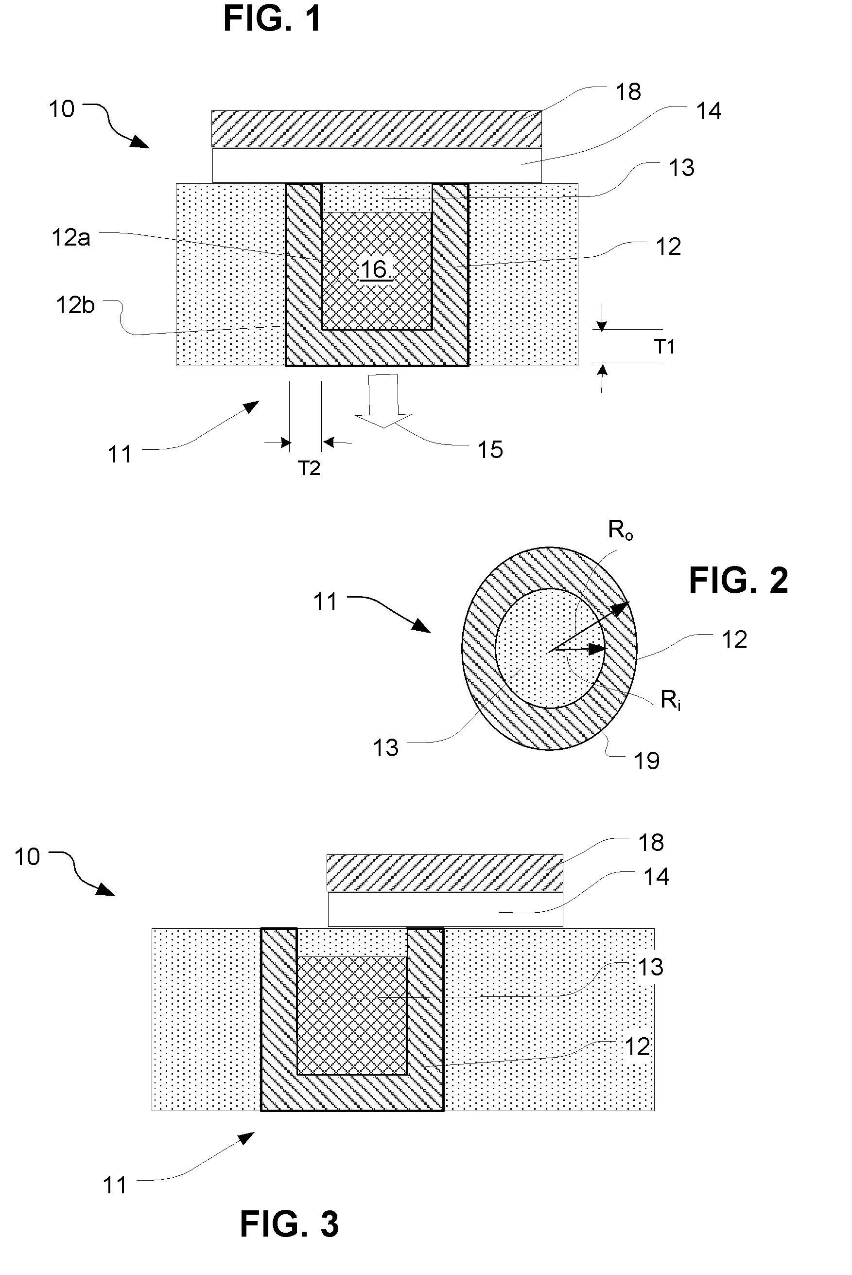 Ring-shaped electrode and manufacturing method for same