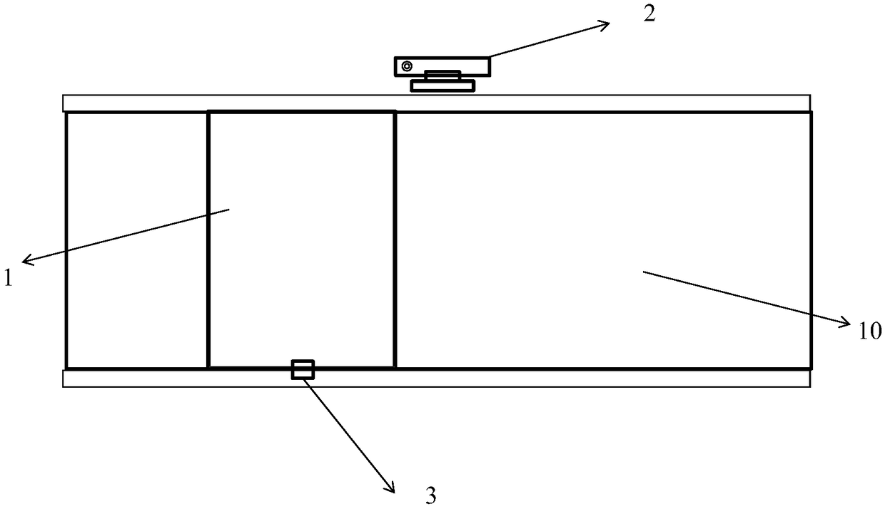 Intelligent control system and control method based on slide rail television