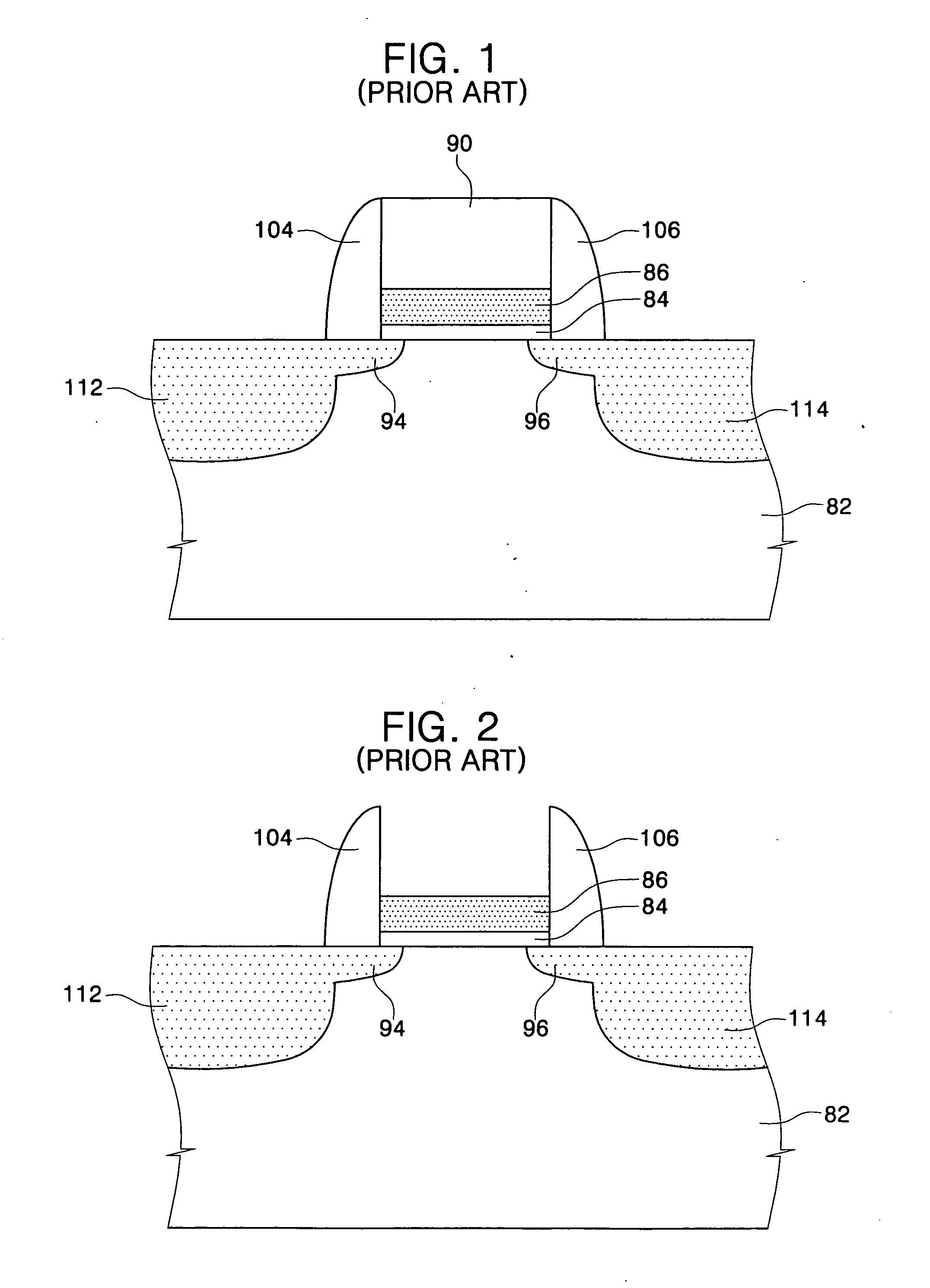 Method of forming MOS transistor having fully silicided metal gate electrode