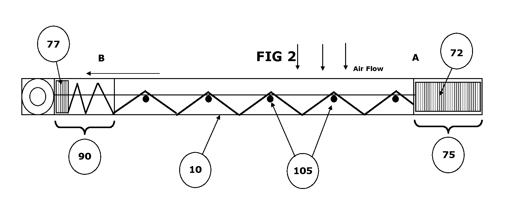 Direct replacement air filter with automatic filter media advance and wireless communications