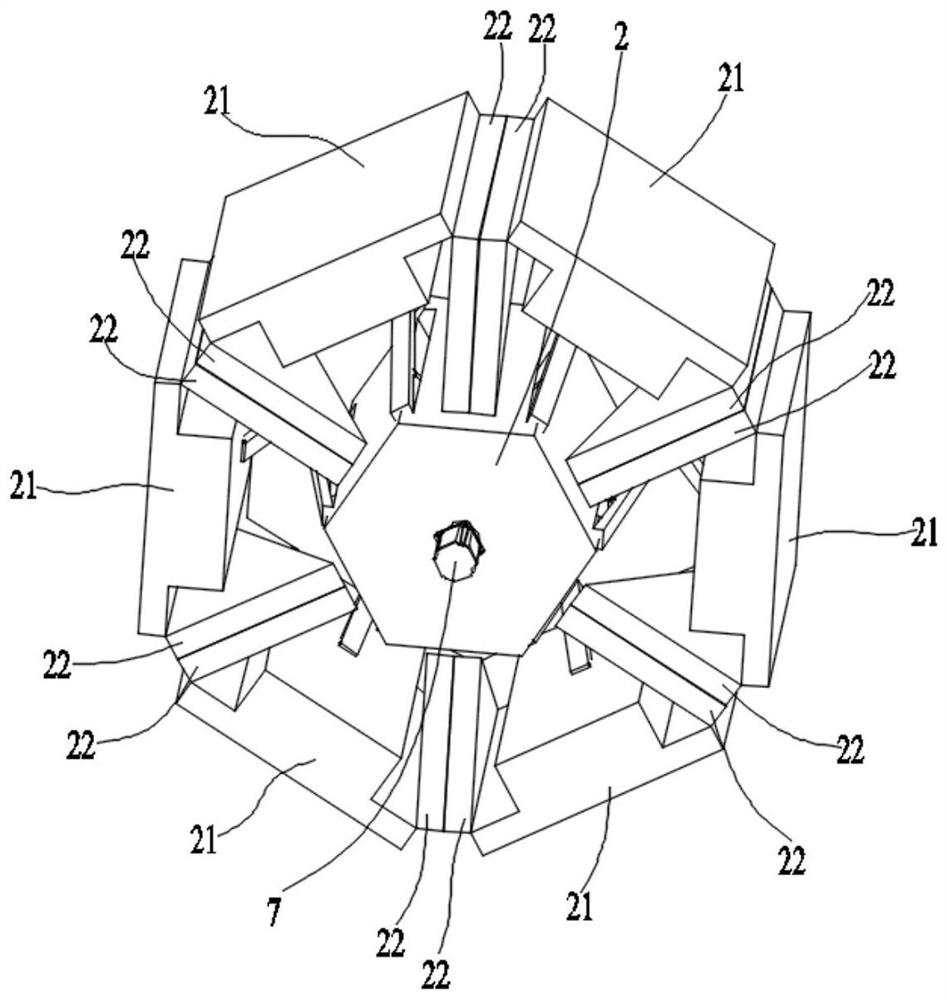 Space expandable exposure experiment platform based on Mard mechanism