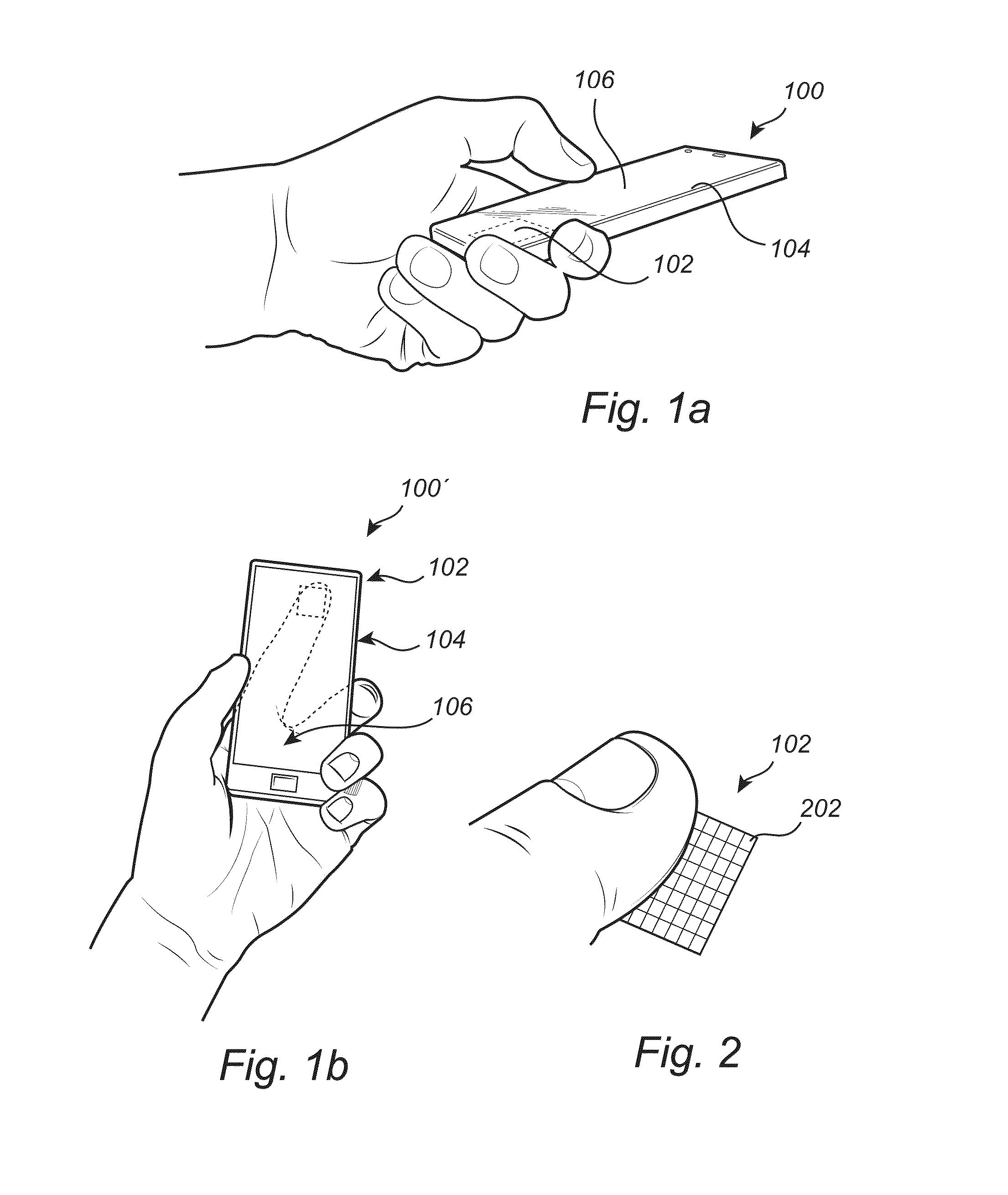 Method of guiding a user of a portable electronic device