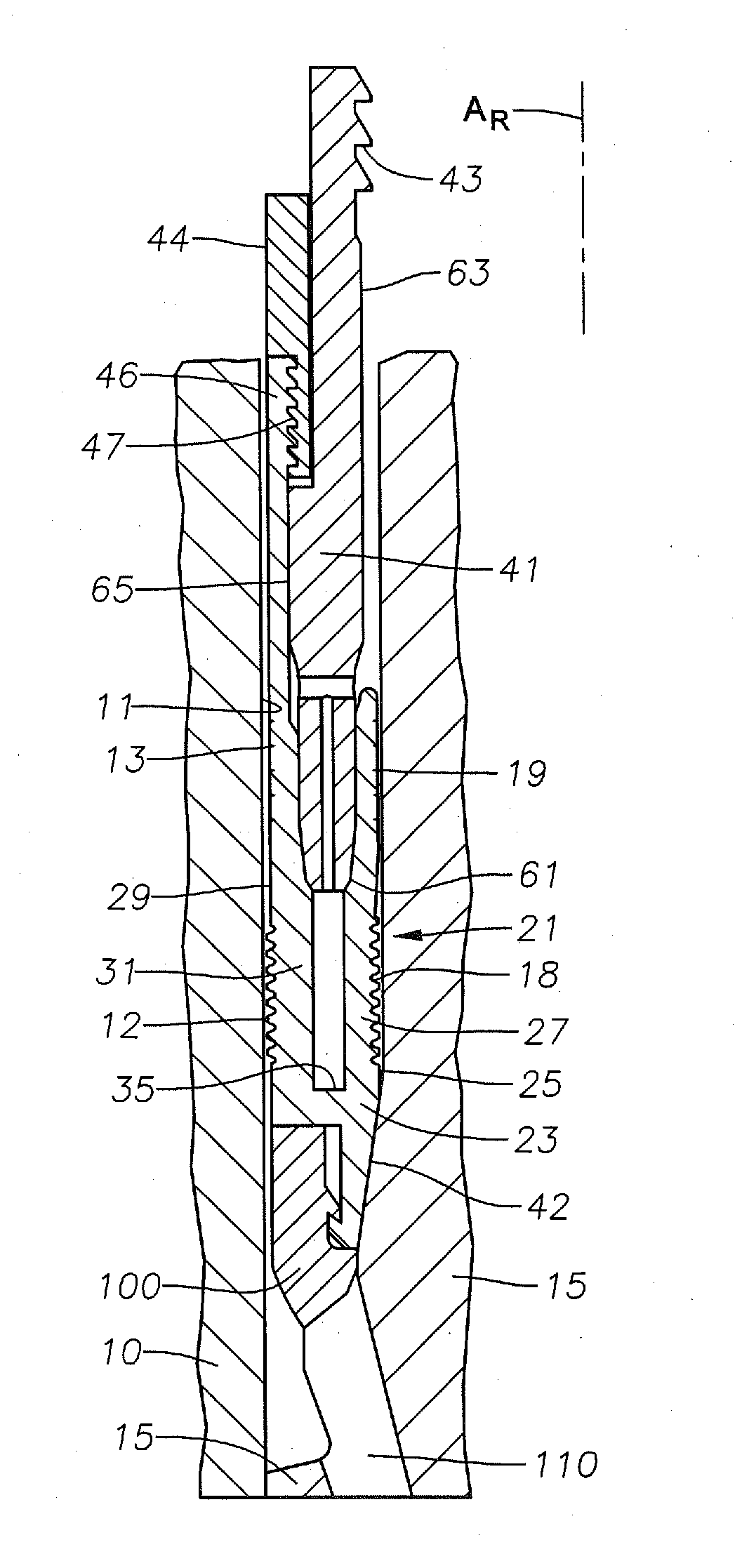 Annulus seal with stepped energizing ring