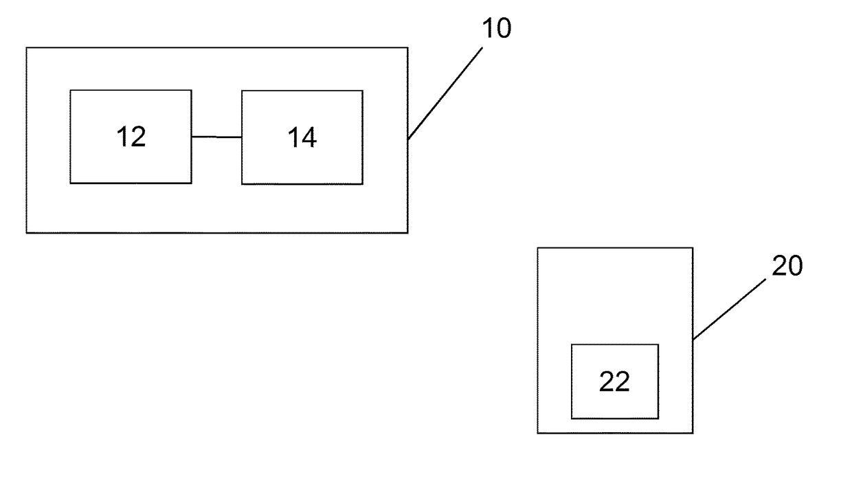 Monitoring component and method for monitoring a visual capacity modification parameter of a user of at least one display device