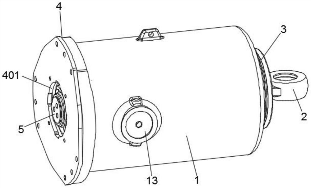 Large high-precision industrial robot balance cylinder