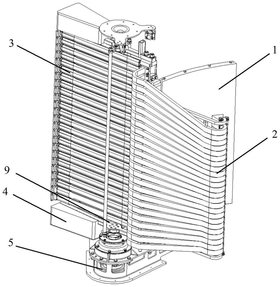 An off-feed electronically controlled fusion antenna and system