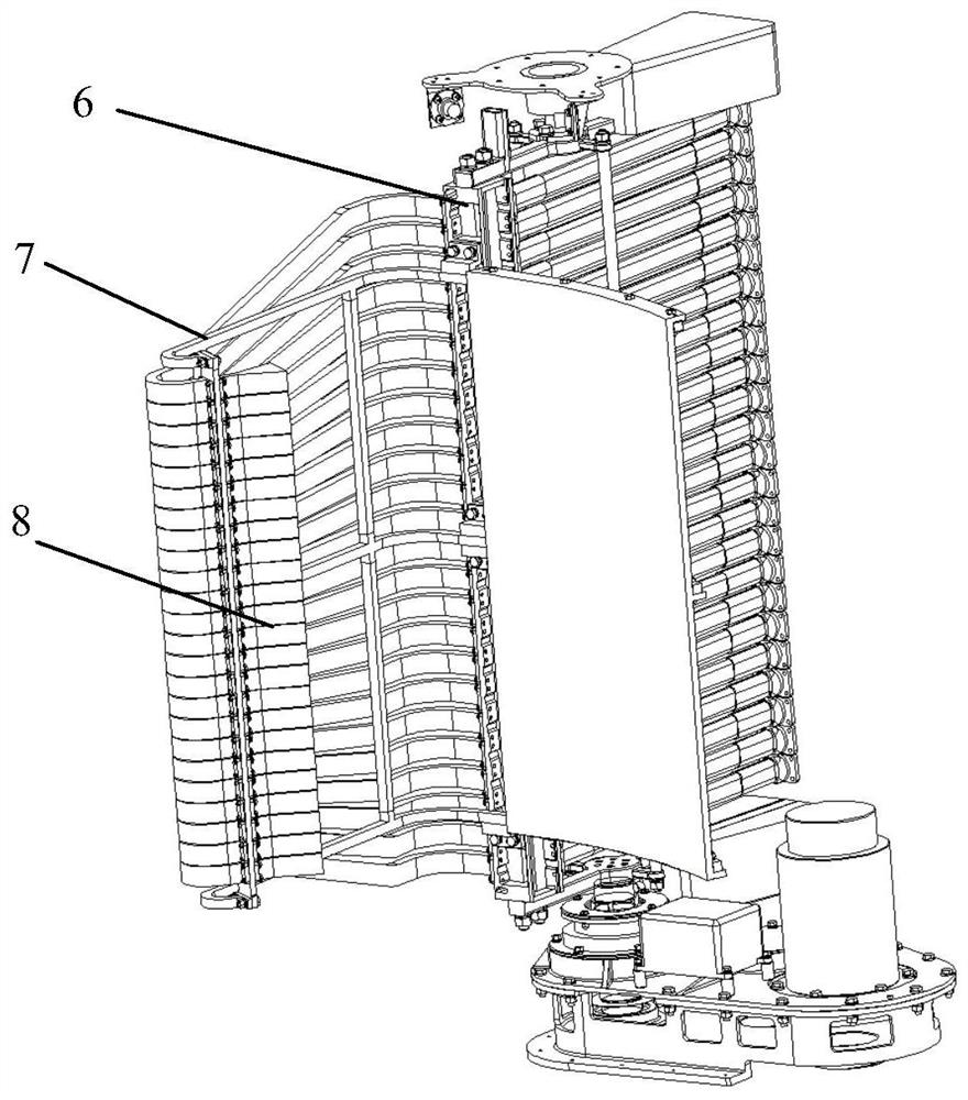 An off-feed electronically controlled fusion antenna and system