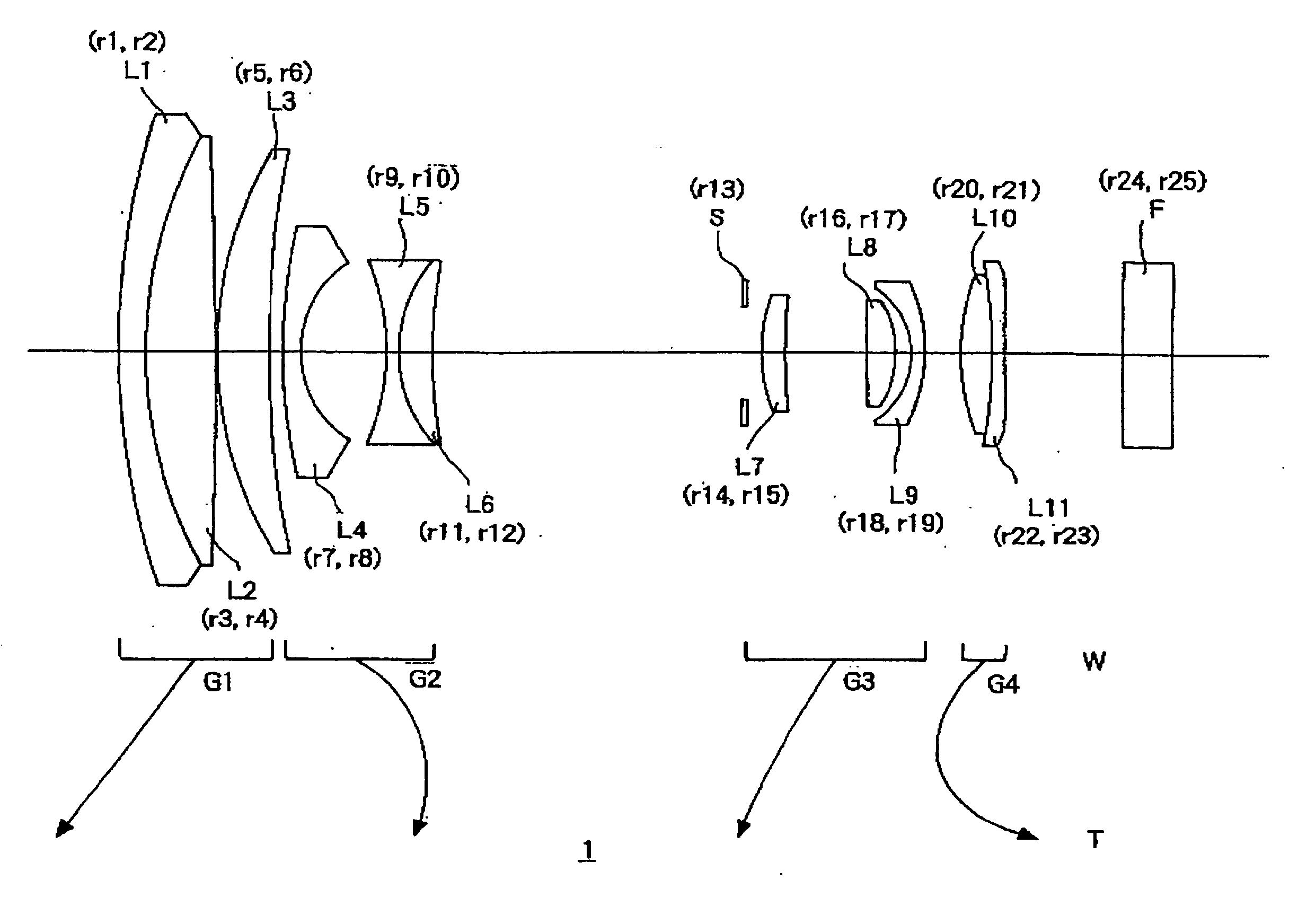 Taking lens system and image capturing apparatus