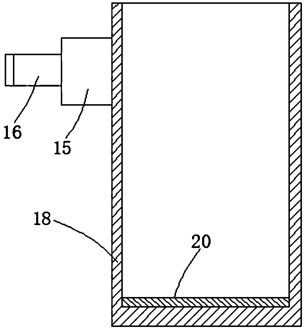 Feeding box and slicing machine