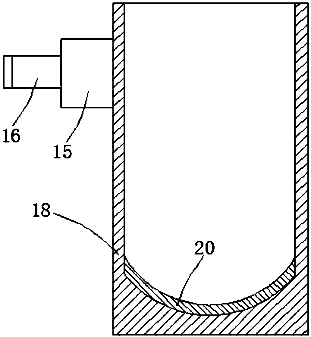 Feeding box and slicing machine