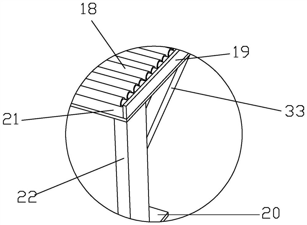 A grinding device for the production of hardware accessories