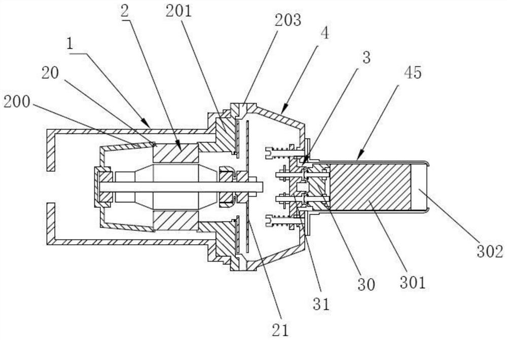 Novel one-piece plastic welding gun