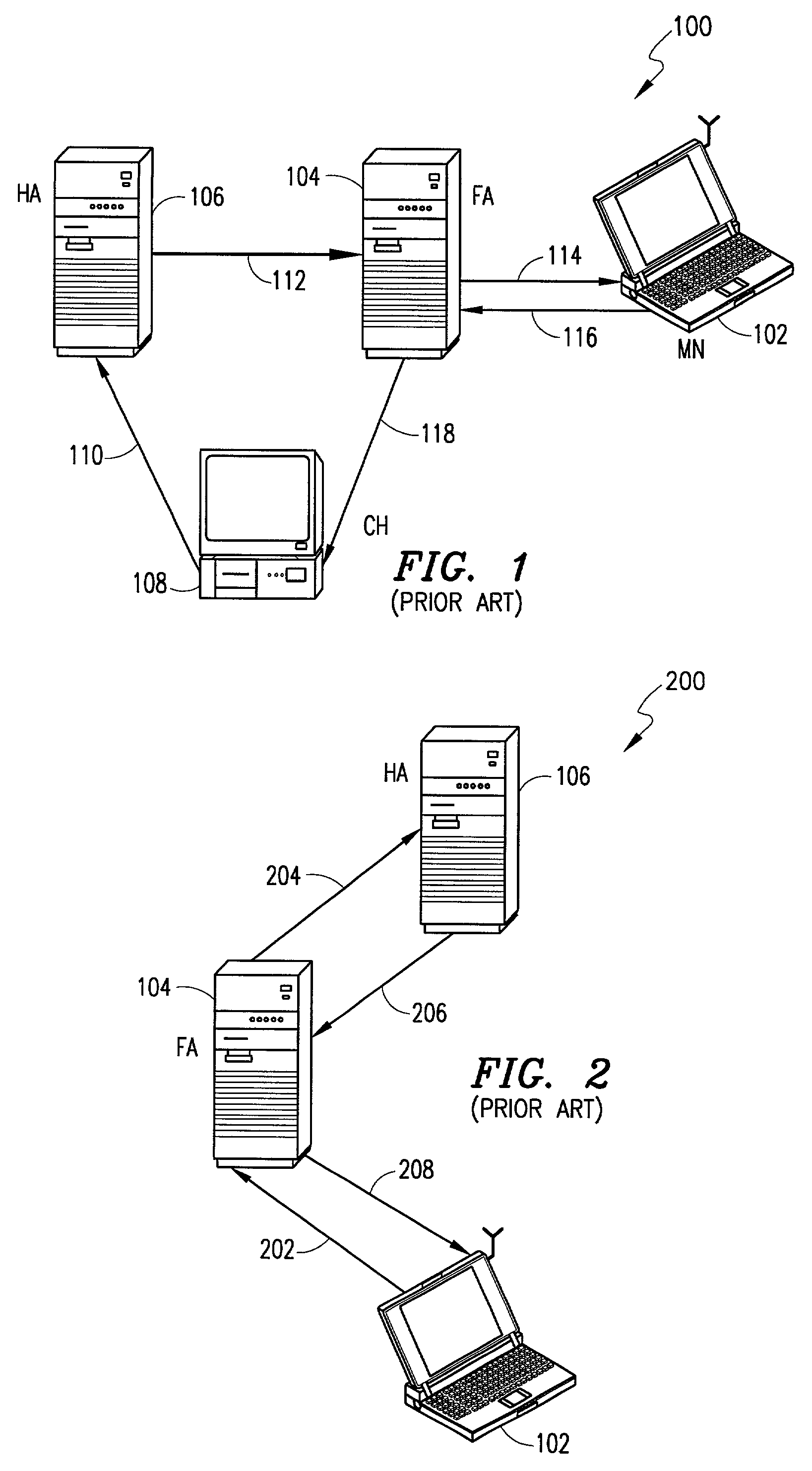 Method and system for inter-operability between mobile IP and RSVP during route optimization