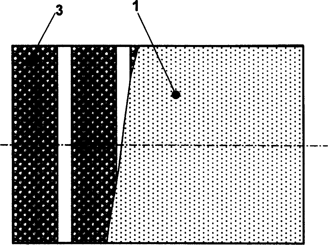 Microporous foam double-side absorbing sound type ultra-thin barrier