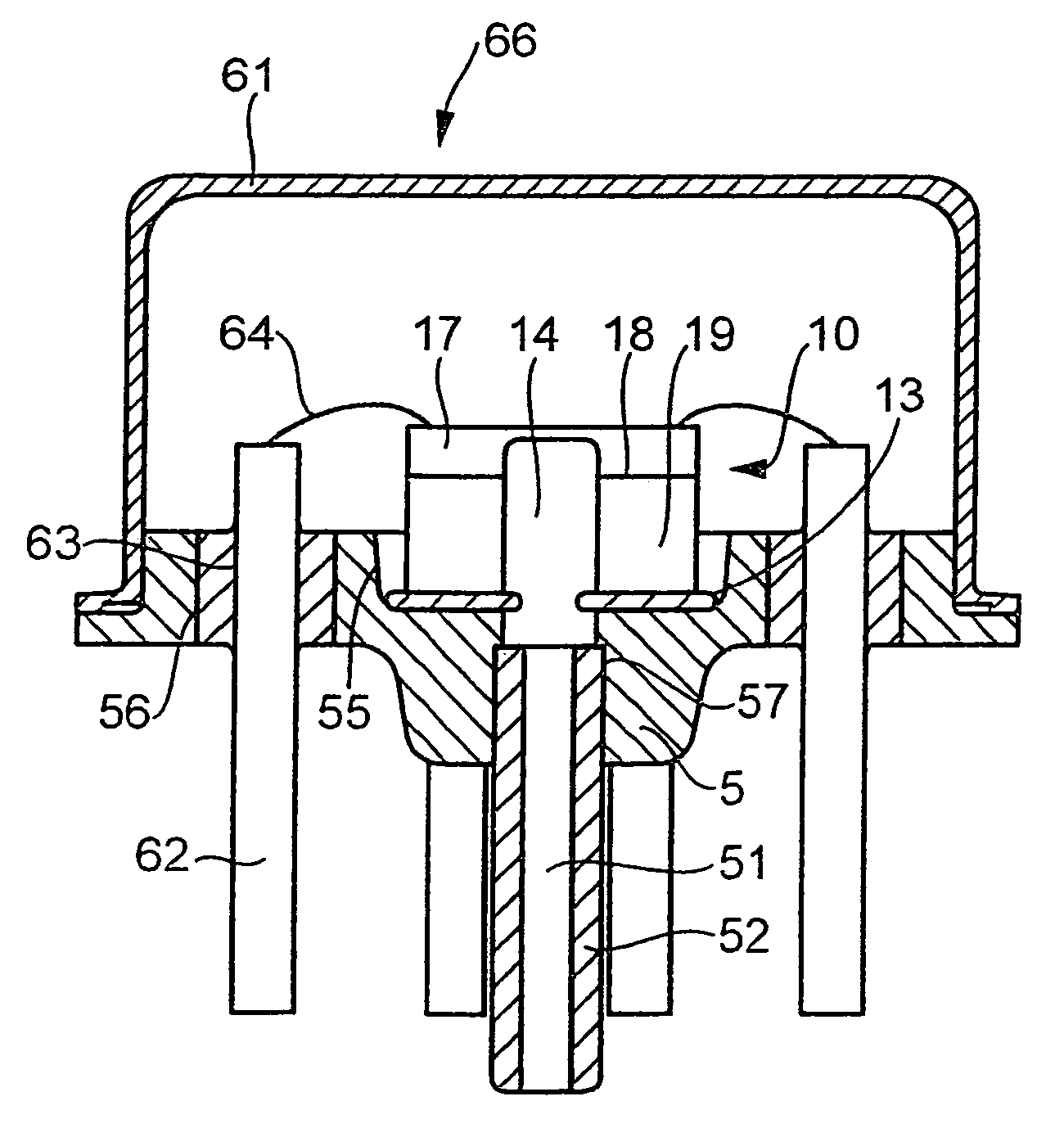 High pressure sensor comprising silicon membrane and solder layer