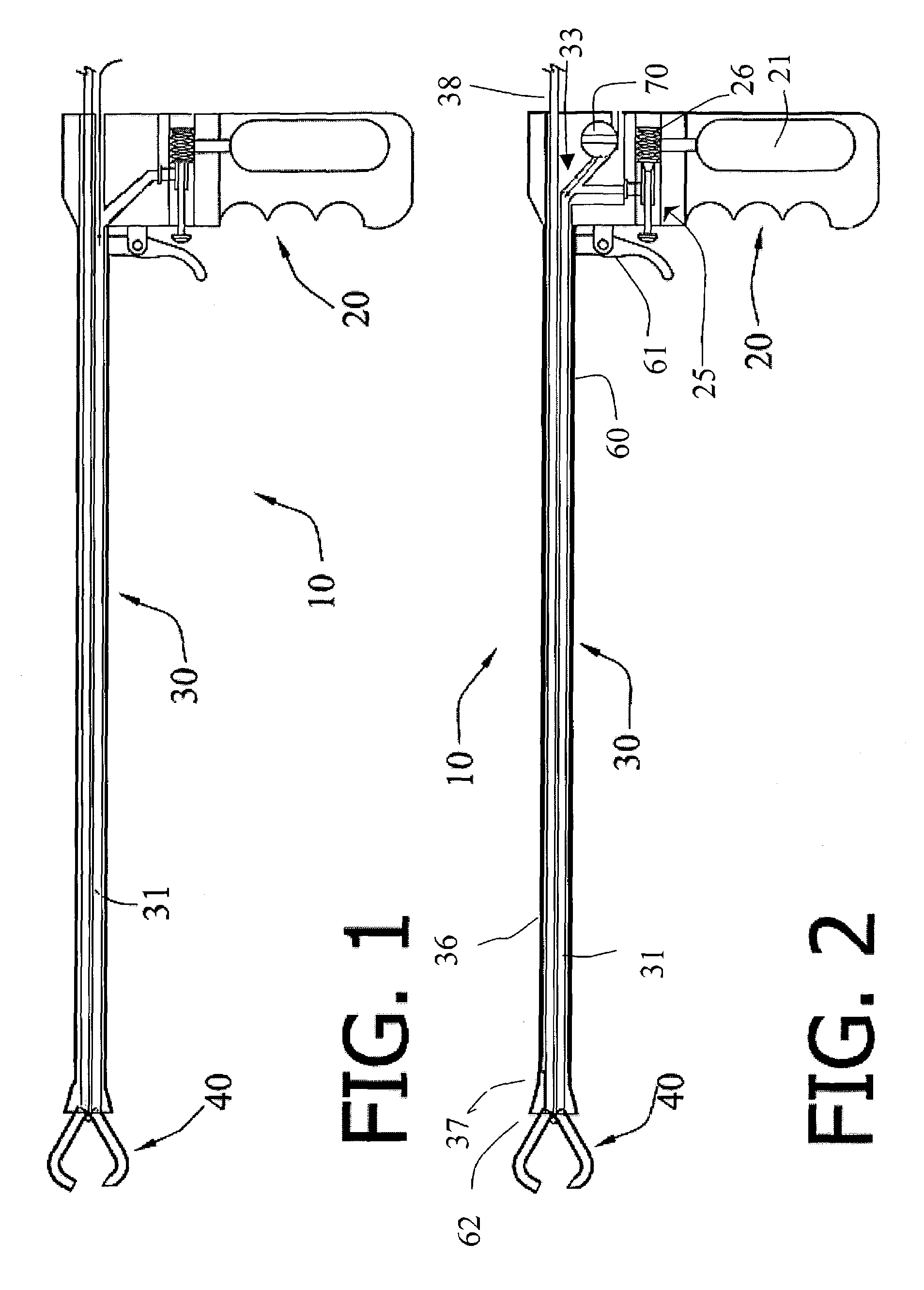 Pneumatic suture instrument