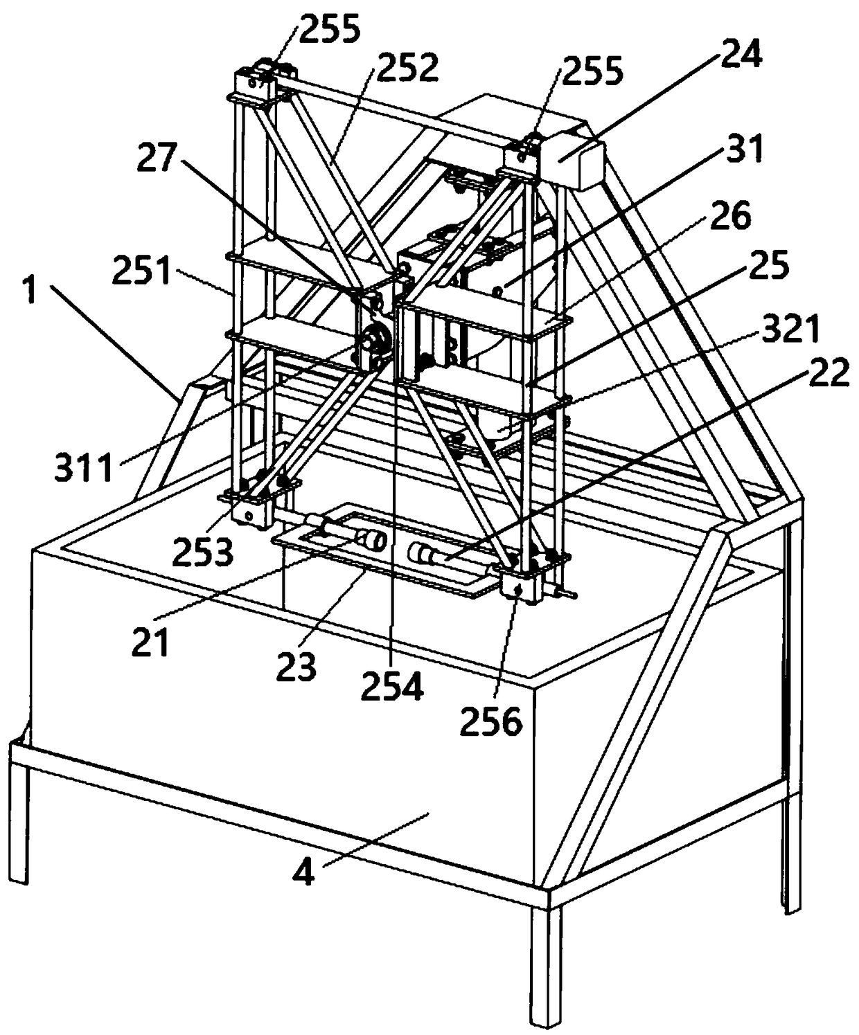 Low temperature valve low temperature test clamping device and method thereof