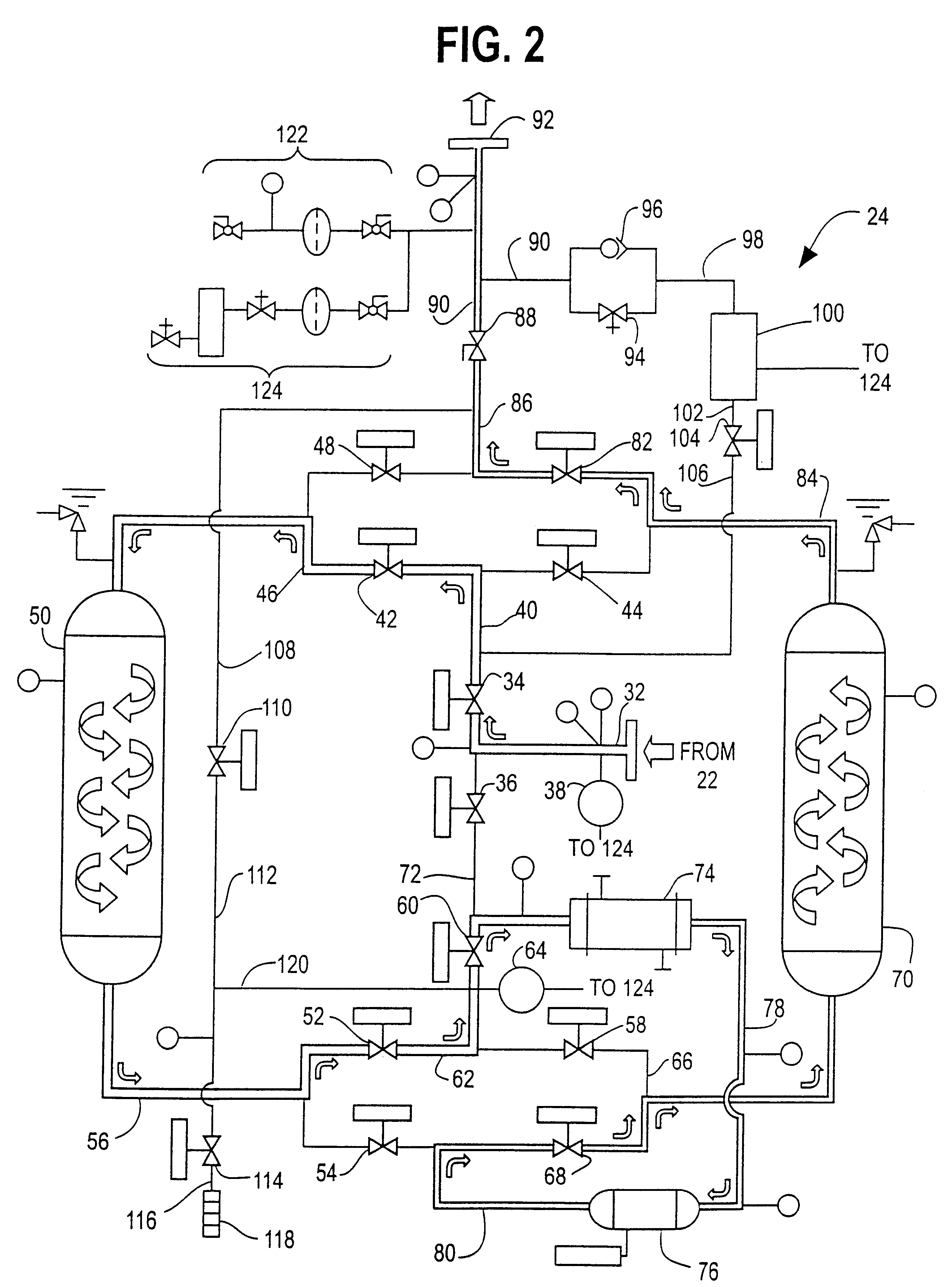 Heat of compression dryer