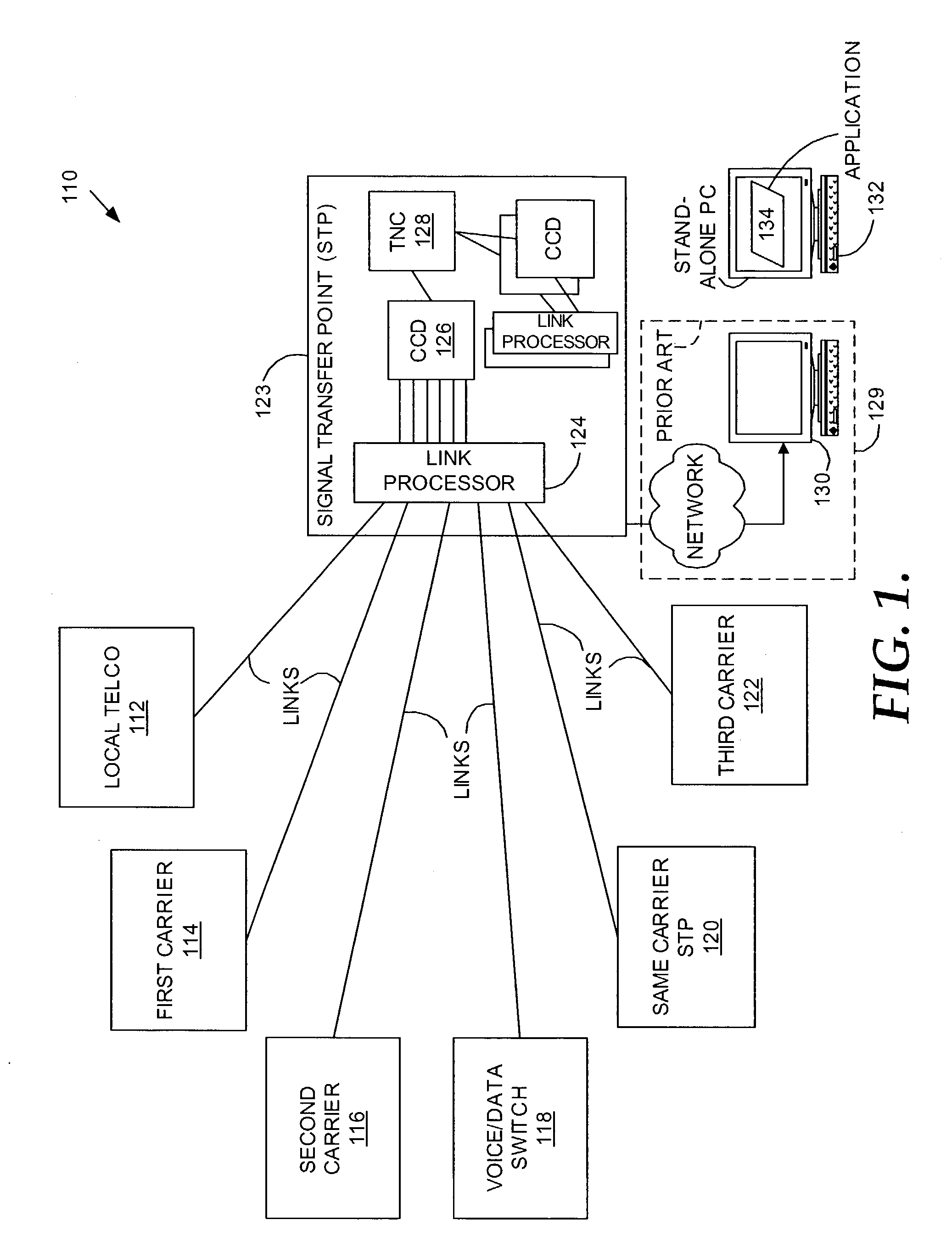 Method and system for presenting data stored within a network component