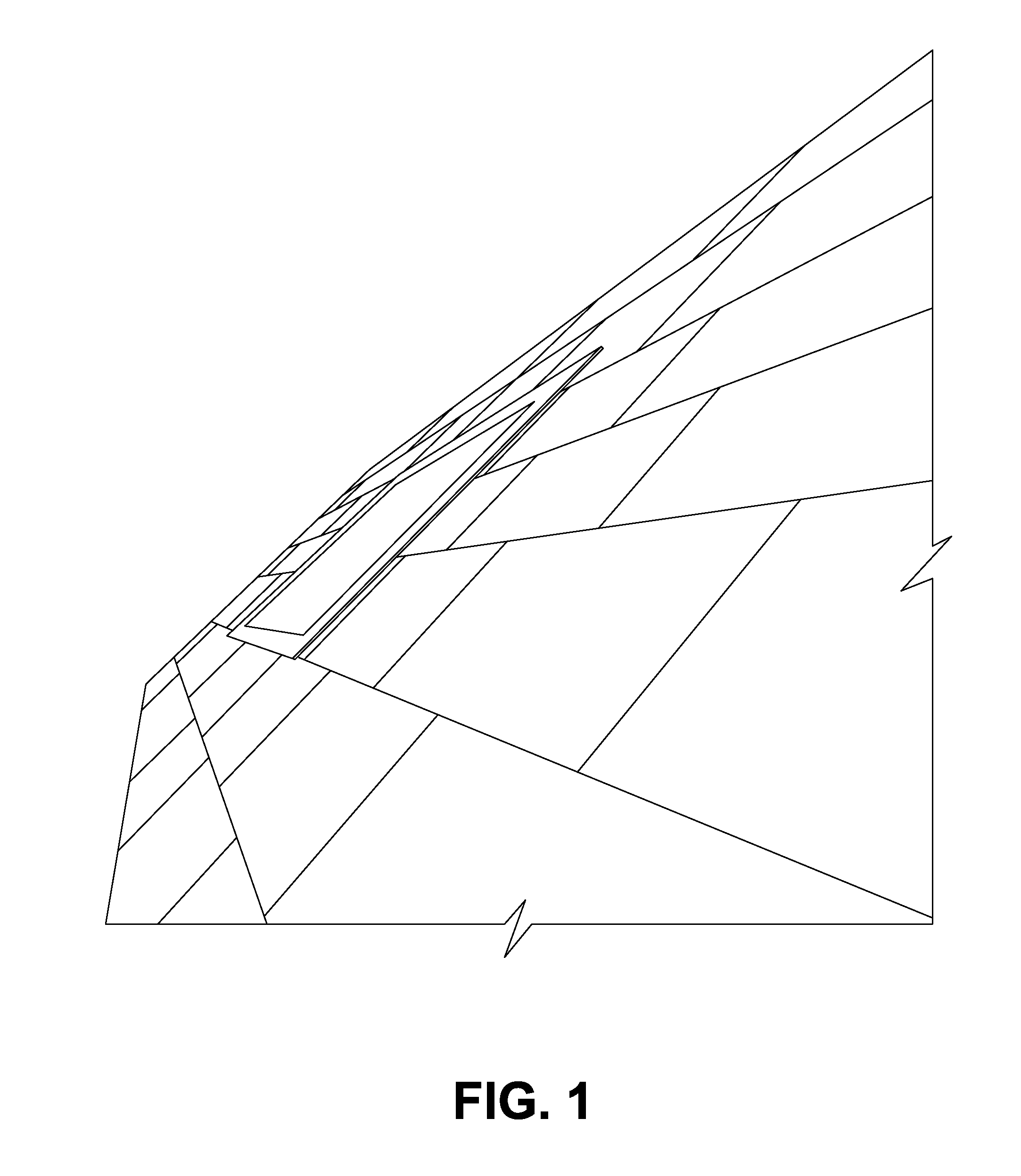 Roof solar panel for conventional sloping roof and shingle integration