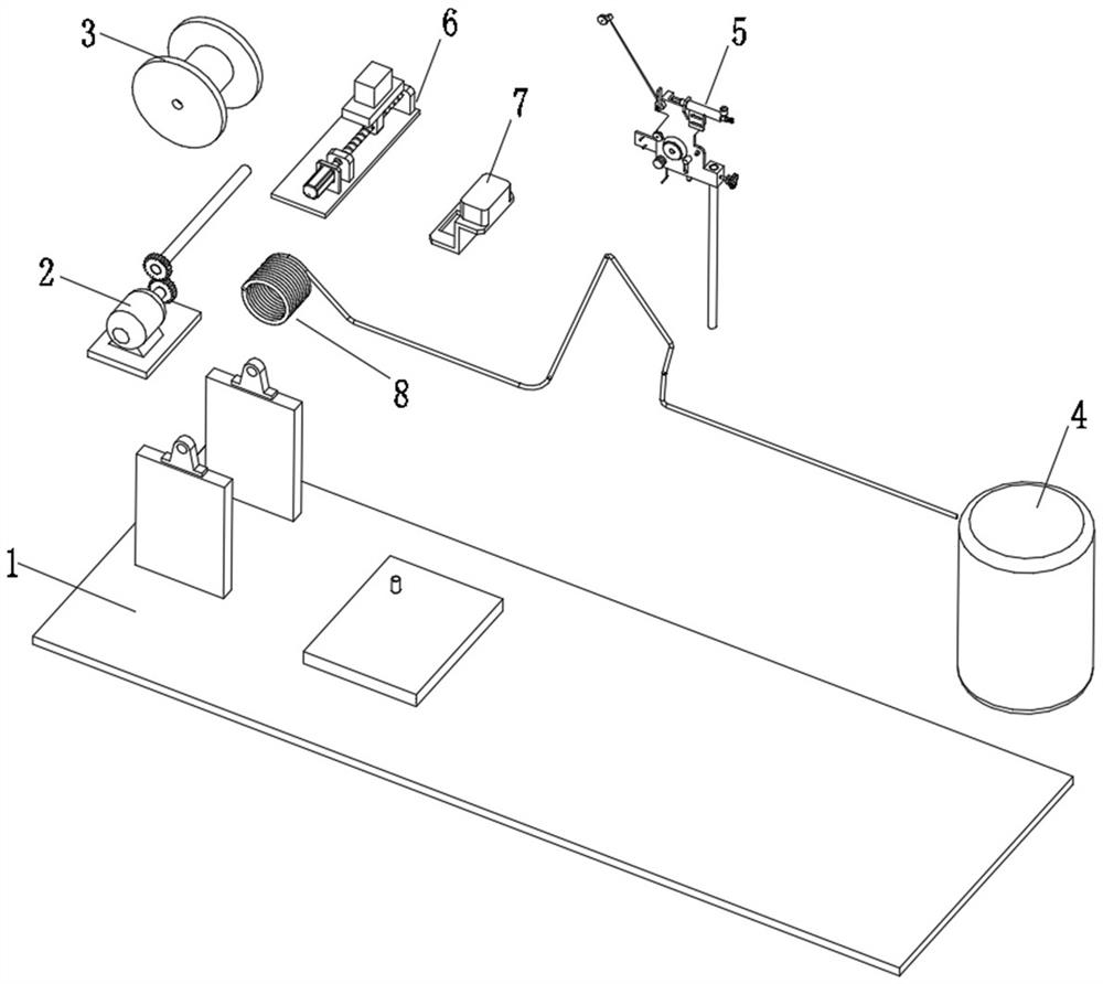 A double wire parallel winding method