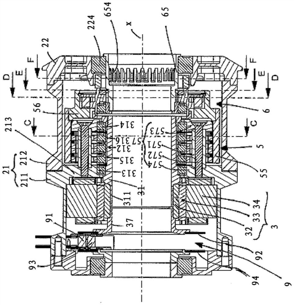 Electric assist device for a bicycle