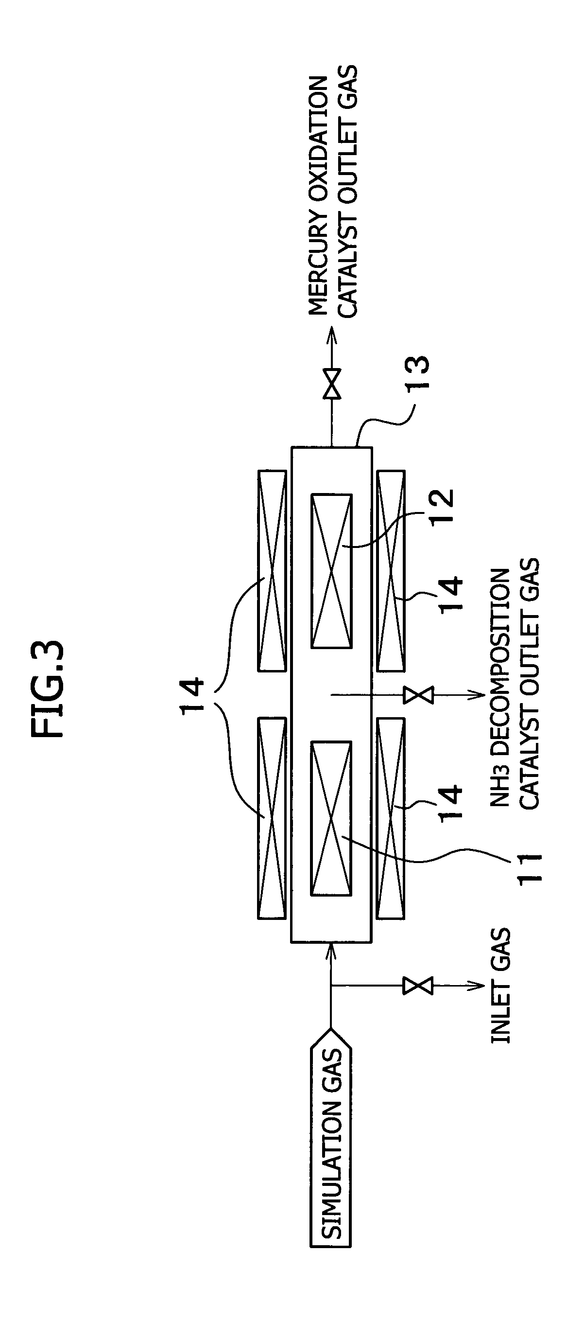 Method for removing mercury in exhaust gas