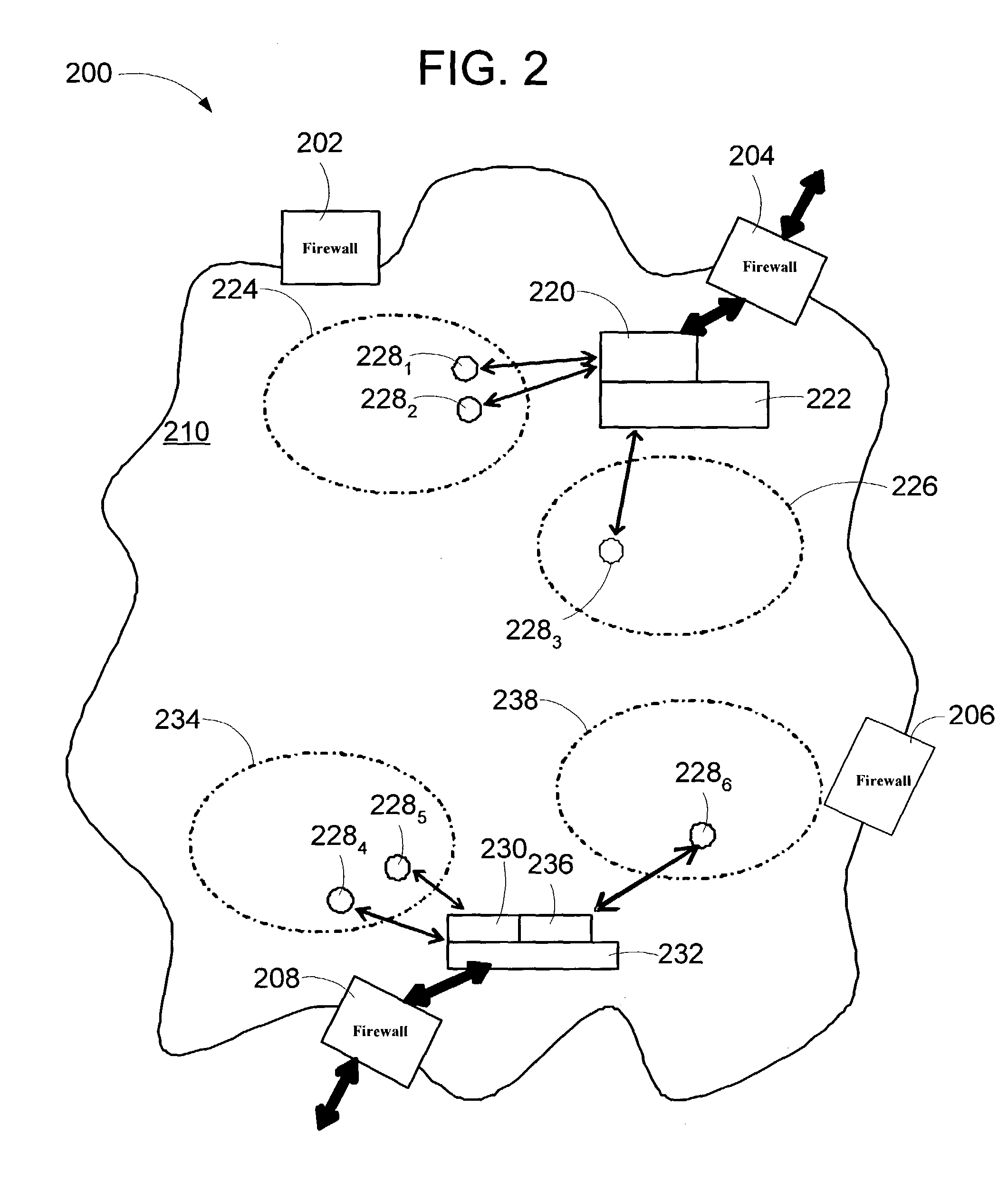 Controlled relay of media streams across network perimeters