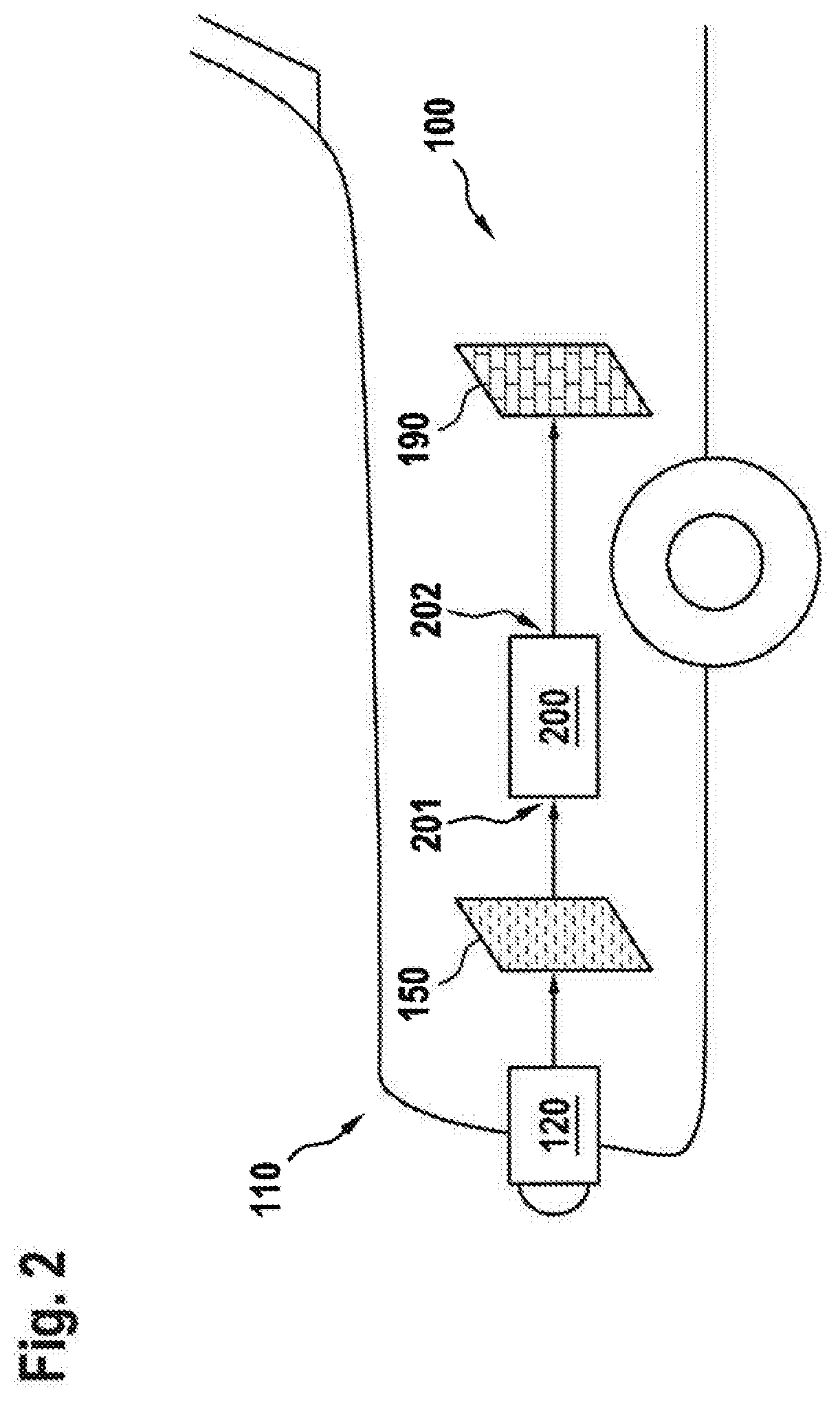 Device and method for automatic image enhancement in vehicles