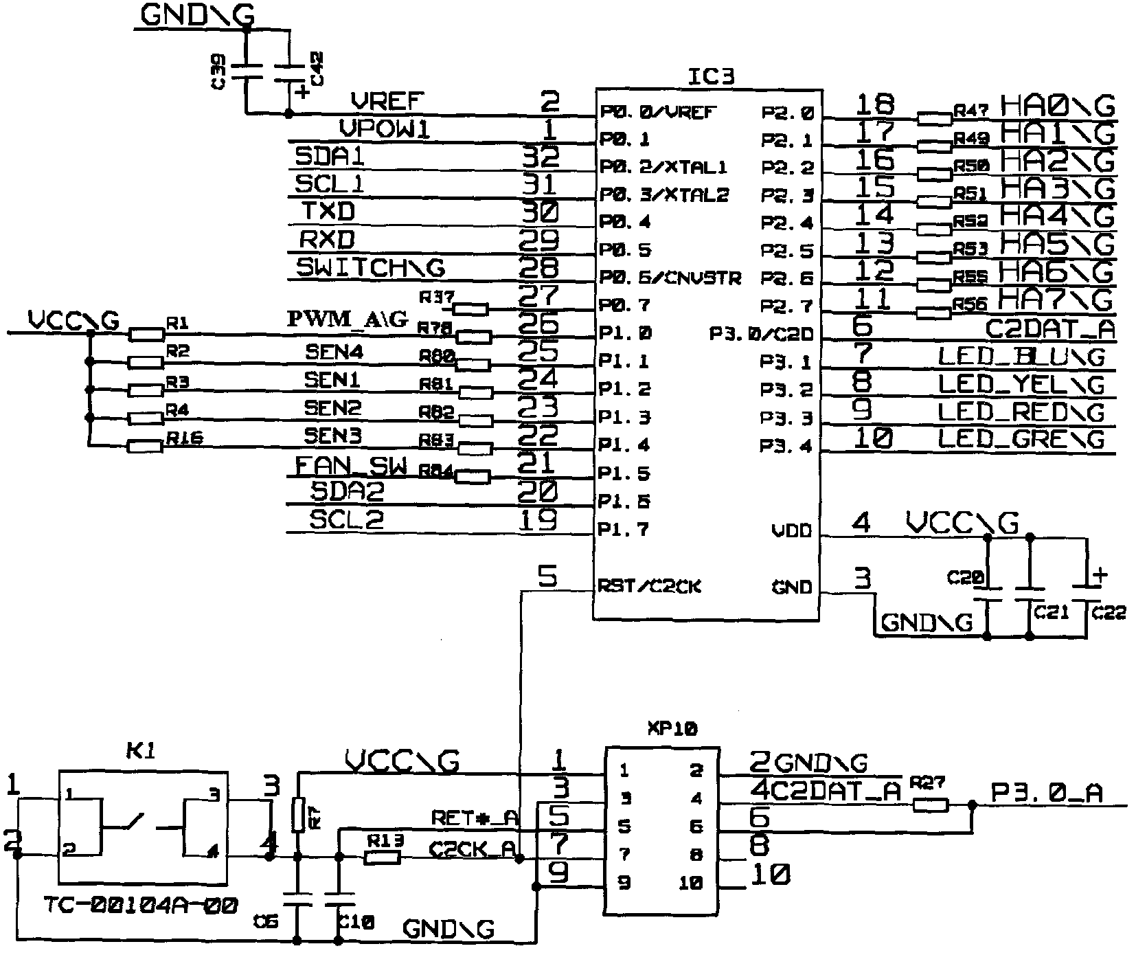 System for realizing thermal simulation and control of ATCA subframe